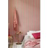 pip studio tapet s pruhy růžová