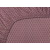 Pip Studio prostěradlo Thousand Leaves 180x200, mauve