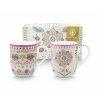 Pip Studio set 2 hrnečků Lily & Lotus  145 ml