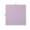 Pip Studio set 2 bavlněných utěrek s proužky, lila