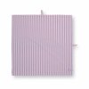 Pip Studio set 2 bavlněných utěrek s proužky, lila