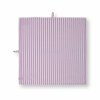 Pip Studio set 2 bavlněných utěrek s proužky, lila