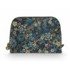 Pip Studio kosmetická taška Tutti i Fiori triangle modrá