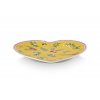 Pip Studio sada 2 talířů ve tvaru srdce, žlutá