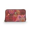 Pip Studio peněženka Willow18 x 11 cm, červená