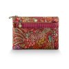 Pip Studio sametová kosmetická taška Caryn 2v1 červená