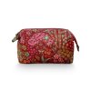 Pip Studio sametová kosmetická taška Cooper, červená