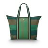 Pip Studio taška Tilda Stripes zelená L