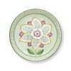 Pip Studio čajový talířek Lily & Lotus zelený 9 cm