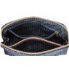 Cosmetic Bag Triangle S Clover Blue