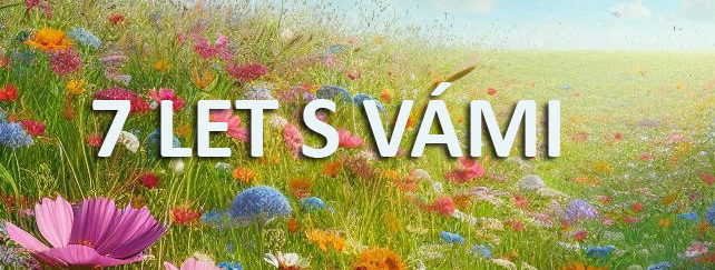 7 let s Vámi. Děkujeme