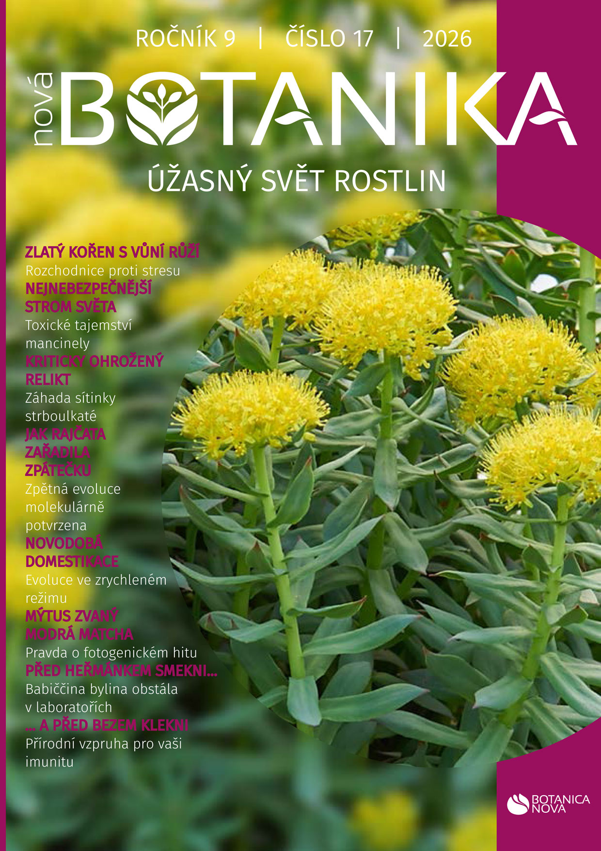 Nové číslo Nové Botaniky