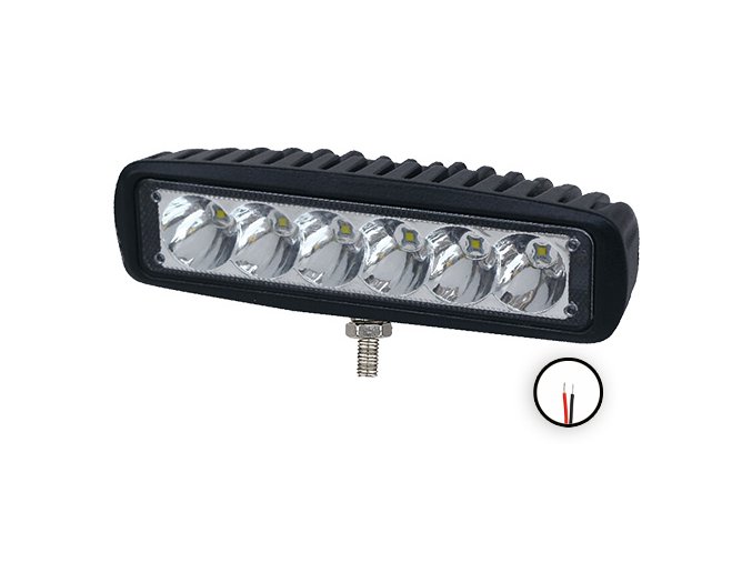 Led pracovní světlomet - 1260 lumenů, 9-33v + 0,35m kabel