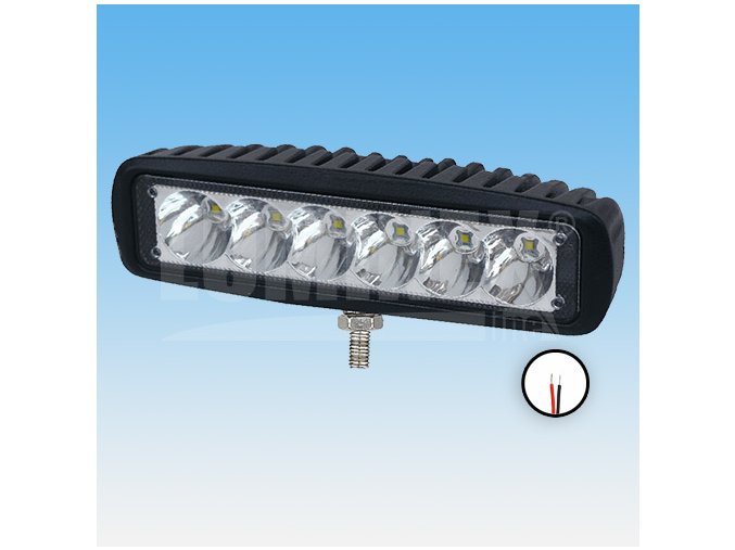 Led pracovní světlomet - 1260 lumenů, 9-33v + 0,35 m kabel