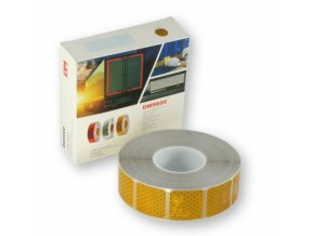 89786 paska reflexni samolepici zluta delena sirka 5 x 5cm metraz 89786 9
