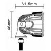 Led pracovní světlomet - 1260 lumenů, 9-33v + 0,35 m kabel