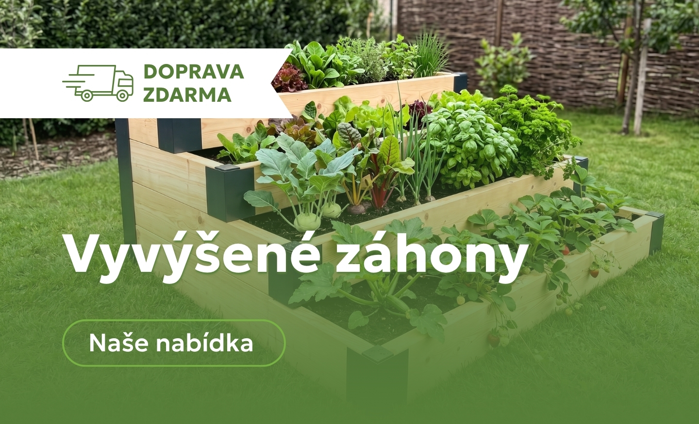 Vyvýšené záhony