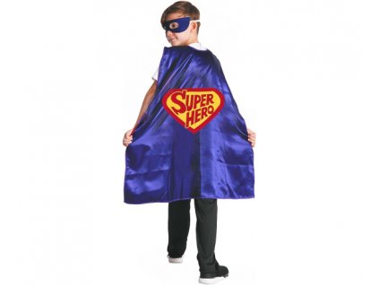 Dětský plášť "Super hrdina" s maskou