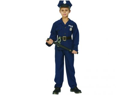 Dětský kostým Policista 120/130