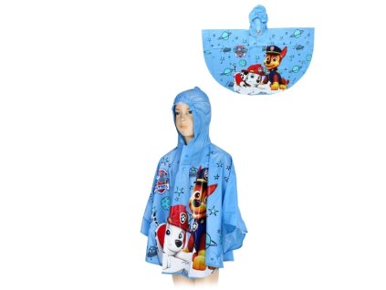 Chlapecká pláštěnka Paw Patrol světle modrá