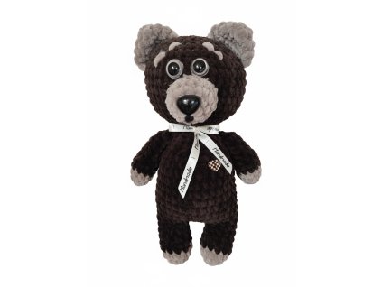 Ručně háčkovaný medvídek vel. 25cm