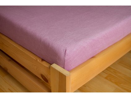 Prostěradlo Frote Premium 90x200 cm, Růžová
