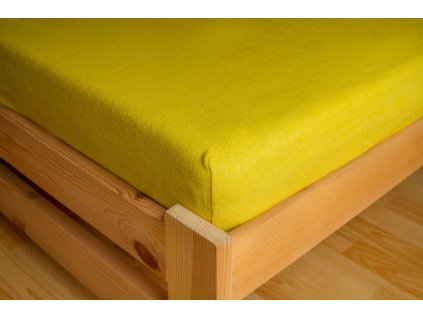 Prostěradlo Frote Premium 180x200 cm, Banánová