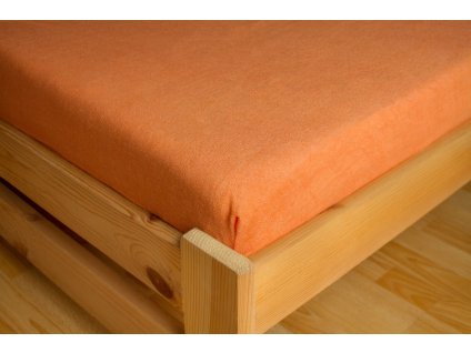 Prostěradlo Frote 90x200 Lososová