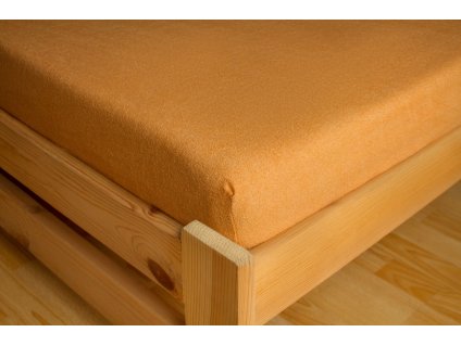 Prostěradlo Frote 90x200 Oranžová