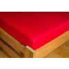 Prostěradlo Jersey 90x200 Červená 100% bavlna