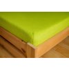 Prostěradlo Frote Premium 90x200 cm, Tmavě zelená