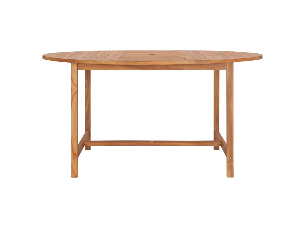 vidaXL Zahradní stůl 150 x 76 cm masivní teakové dřevo