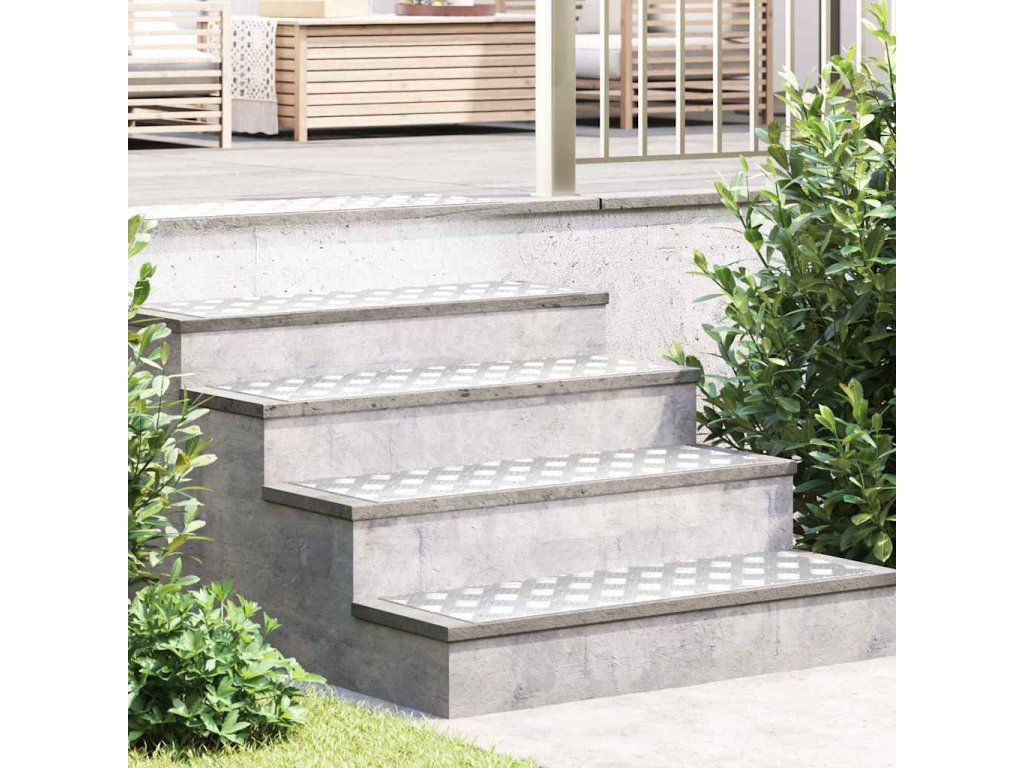 vidaXL Kolečkové desky 4 pcs Stříbrná 90 x 30 cm Hliník