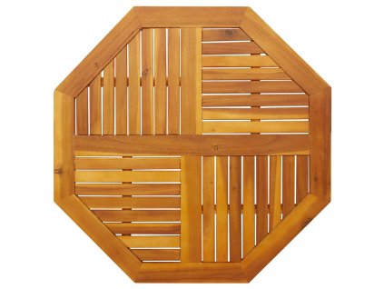 vidaXL Stolní deska 90 x 90 x 2,2 cm osmihranná masivní akáciové dřevo