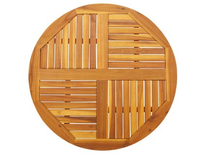 vidaXL Stolní deska Ø 90 x 2,2 cm kulatá masivní akáciové dřevo