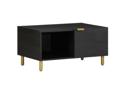vidaXL Konferenční stolek černý 80 x 50 x 40 cm kompozitní dřevo