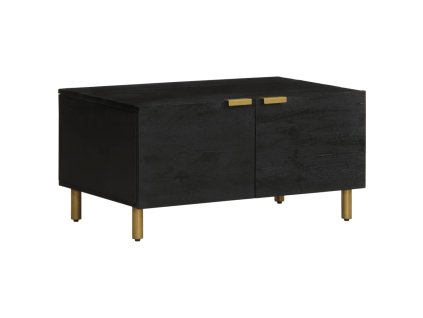 vidaXL Konferenční stolek černý 80 x 50 x 40 cm kompozitní dřevo