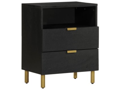 vidaXL Noční stolek černý 50 x 33 x 62 cm kompozitní dřevo