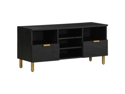 vidaXL TV skříňka černá 100 x 33 x 46 cm kompozitní dřevo