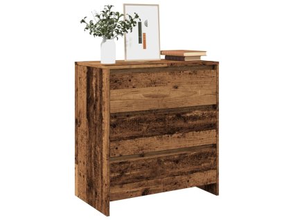 vidaXL Příborník old wood 70 x 41 x 75 cm kompozitní dřevo
