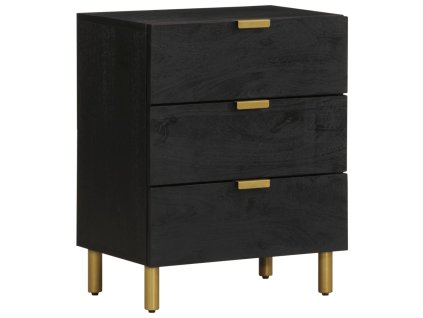 vidaXL Noční stolek černý 50 x 33 x 62 cm kompozitní dřevo