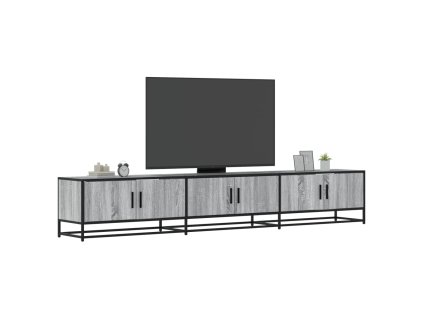 vidaXL TV skříňka šedá sonoma 240 x 35 x 41 cm kompozitní dřevo