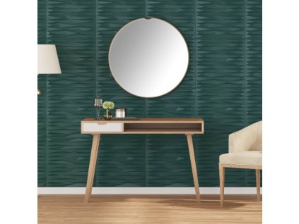 vidaXL Nástěnné panely 48 ks zelené 50 x 50 cm XPS 12 m² kámen
