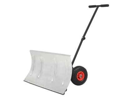 vidaXL Manuální sněžný pluh s koly 100 x 44 cm