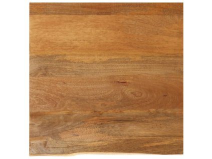 vidaXL Stolní deska živá hrana 80 x 80 x 2,5 cm masivní mangovník