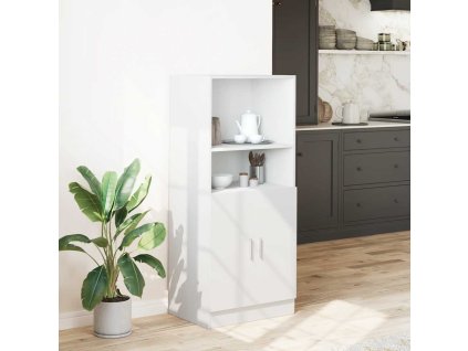 vidaXL Kuchyňská skříňka bílá 57 x 41,5 x 131,5 cm kompozitní dřevo