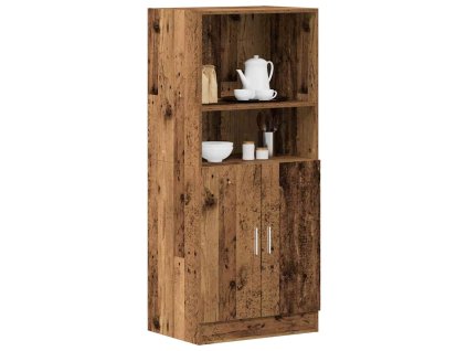 vidaXL Kuchyňská skříňka old wood 57x41,5x131,5 cm kompozitní dřevo