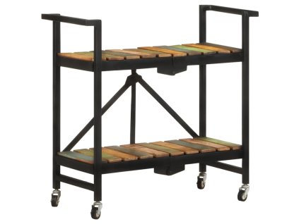 vidaXL Kuchyňský vozík 87 x 36 x 81 cm masivní recyklované dřevo