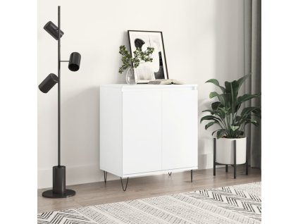 vidaXL Příborník bílý 60 x 35 x 70 cm kompozitní dřevo