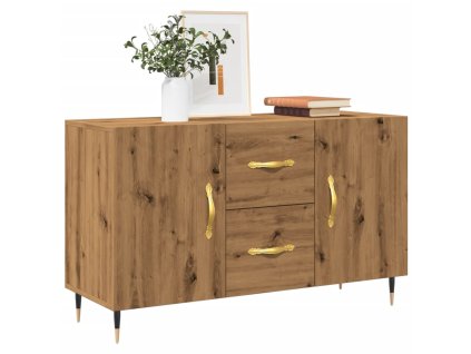 vidaXL Příborník dub artisan 100 x 36 x 60 cm kompozitní dřevo